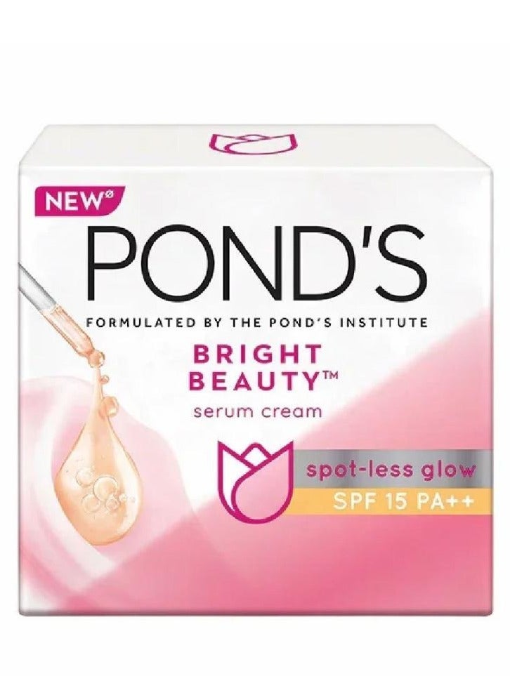 بوندس كريم مصل برايت بيوتي بعامل حماية من الشمس 15، توهج أقل للبقع 50 جم - Image 1