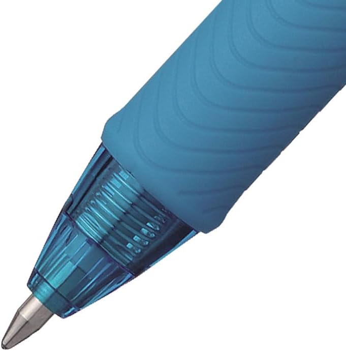 Pentel EnerGel-X Retractable Gel Pen - Sky Blue - Image 2