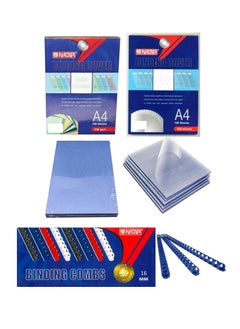 Binding Accessories With 16mm Comb Blue