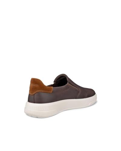 ECCO Men's Move Slip On Sneaker, Coffee/Camel Suede, 8-8.5 - Image 2