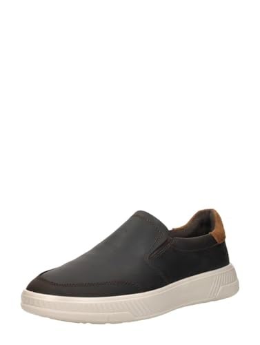 ECCO Men's Move Slip On Sneaker, Coffee/Camel Suede, 8-8.5 - Image 4