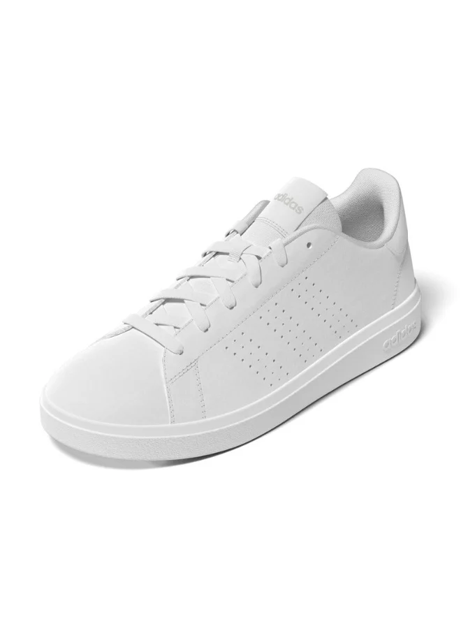 Adidas Advantage Base 2.0 J White Sportswear Shoes For Junior 3