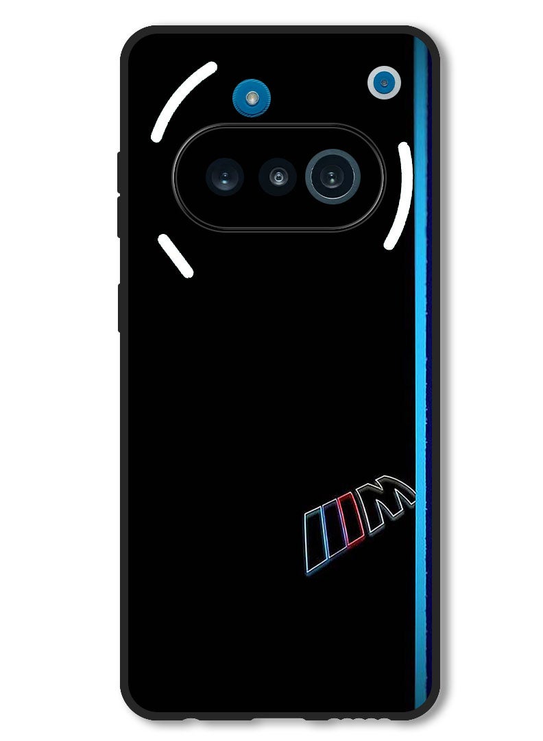 Theodor Case Compatible with Nothing Phone 3a Protection Shockproof Bumper Cover Stripes - Image 1