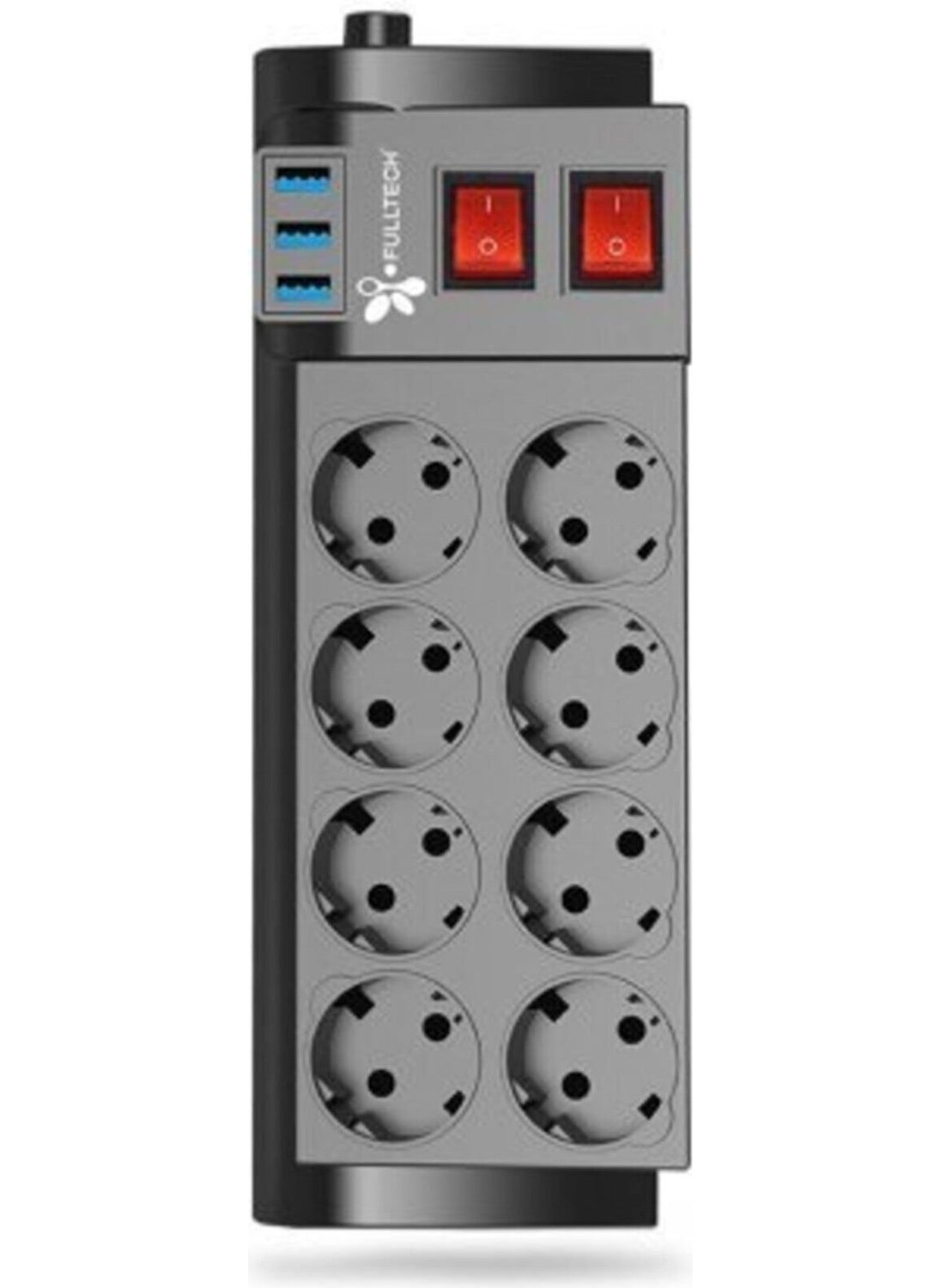 Fulltech Ftr-08 8 Pin Thermal Current Protected Socket 