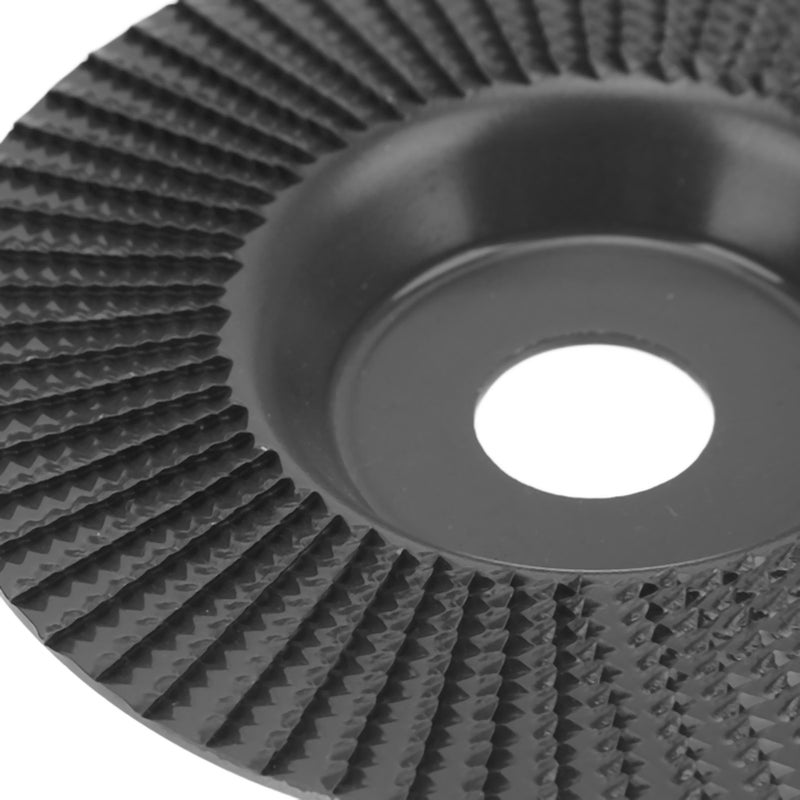 Wood Carving Disc Shaping Wheel 125mm Tungsten Carbide Accessory for Woodworking Black - Image 3