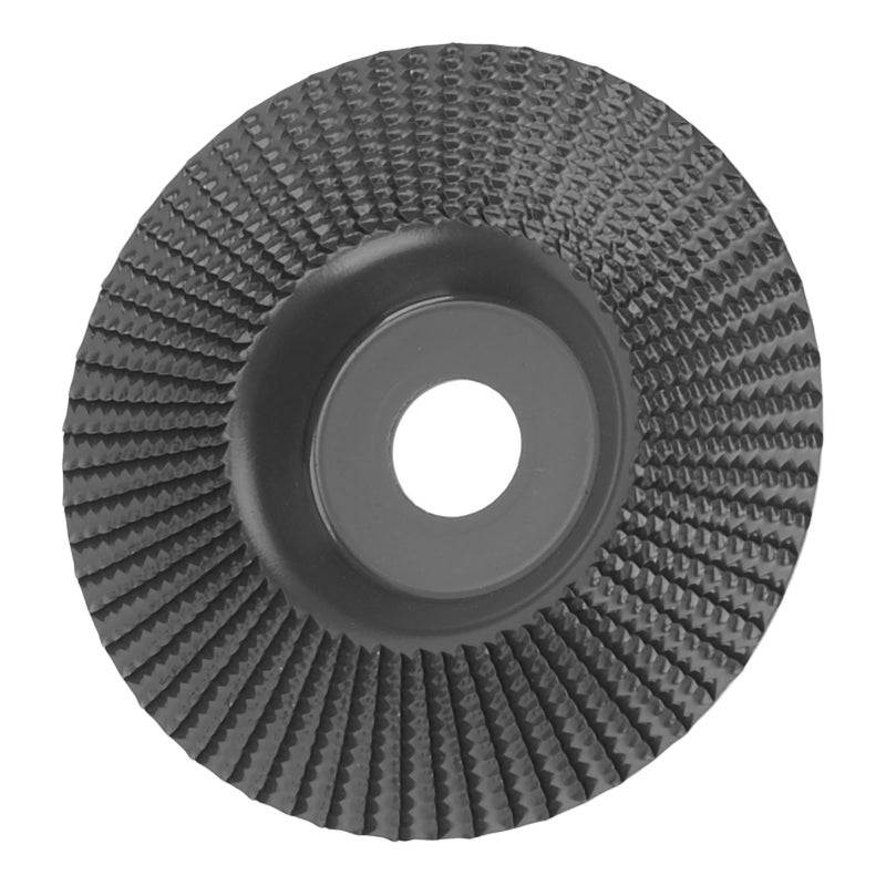 Wood Carving Disc Shaping Wheel 125mm Tungsten Carbide Accessory for Woodworking Black - Image 1