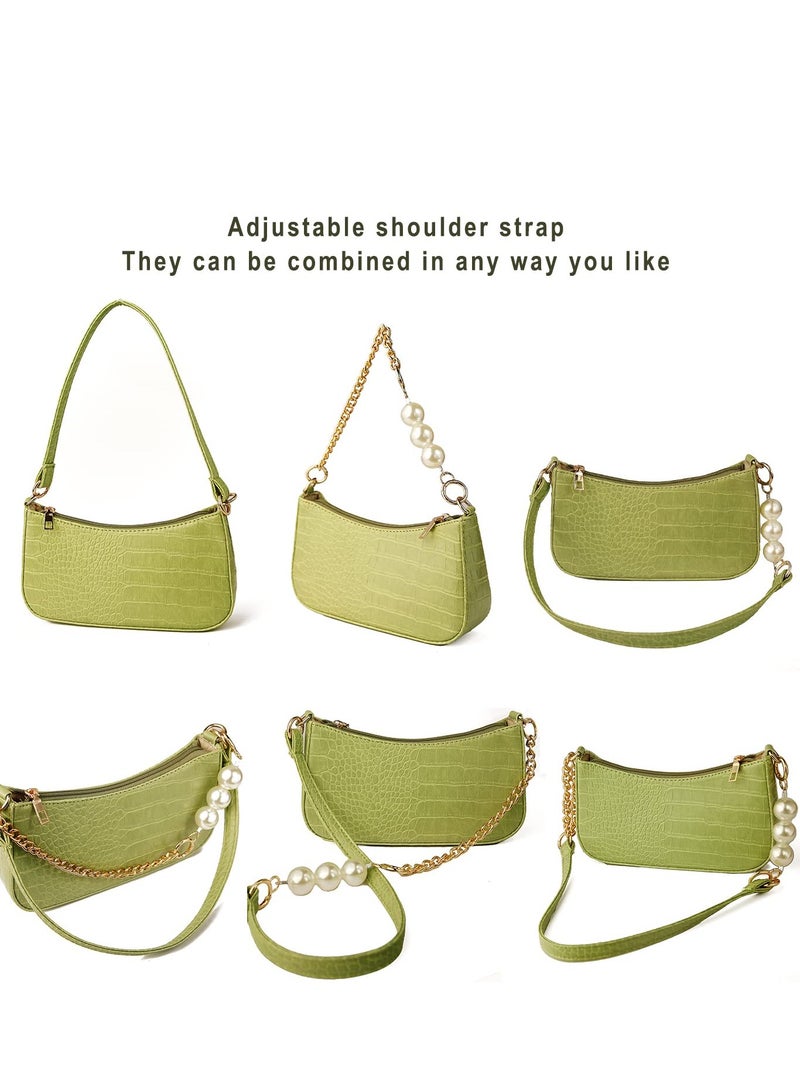 SOLARAE Clutch Tote HandBag for Women, Retro Classic Shoulder Bag, Womens Crossbody Clutch Purses, Perfect for Travel, Work, Dating - Image 5