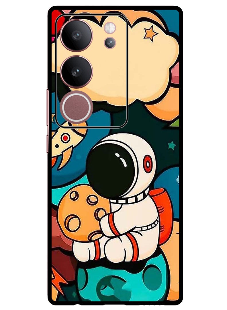 Theodor Protective Case Anti Scratch Shock Proof Bumper Cover For Vivo S17 - S17 Pro Astronaut Cheese - Image 1