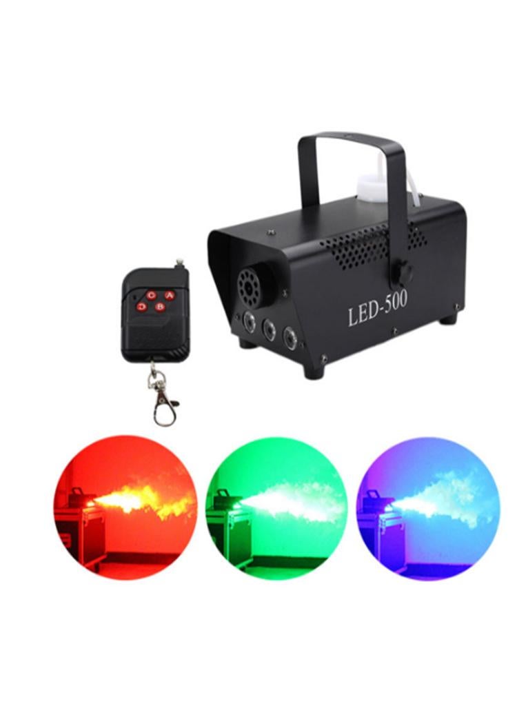 general LED Remote-Controlled Smog Machine Colorful And Constantly Bright Stage Special Effect Smoke Generator - Image 1