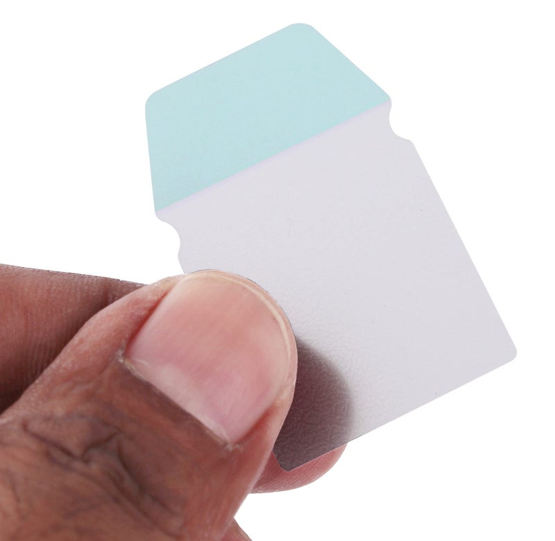 Worison 2 in 1 Transparent Sticky Notes Cum Page Marker, Page Flags Sticky Notes 4 x 2.5 cms 60 Sheets - Image 4