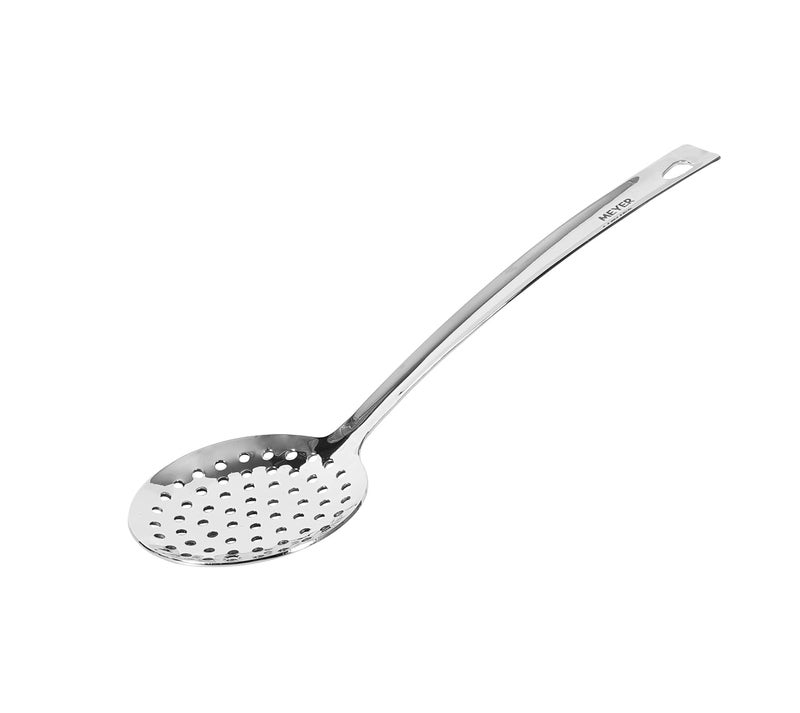 Meyer Stainless Steel Skimmer Kitchen Tools Cooking Utensils for Kitchen Skimmer for Deep Frying and Straining PurisNuggetsRicePakodas 32cm - Image 1