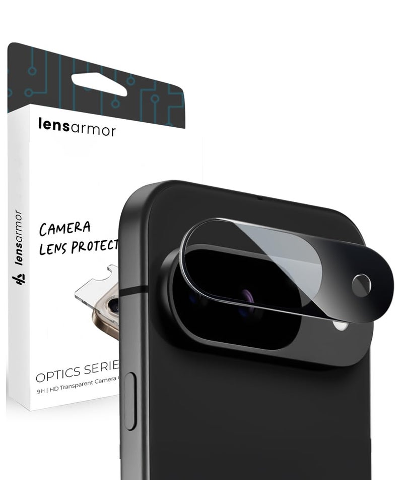 Lensarmor Premium Pixel 9 Camera Lens Protector – 9H Tempered Glass, HD Clear, Scratch & Dust Resistant - Image 1