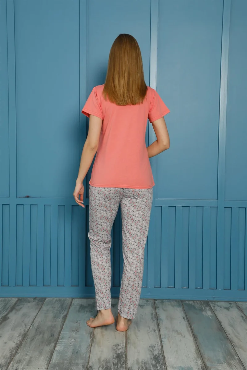 Akbeniz Women's Cotton Pajamas Set 20500N
