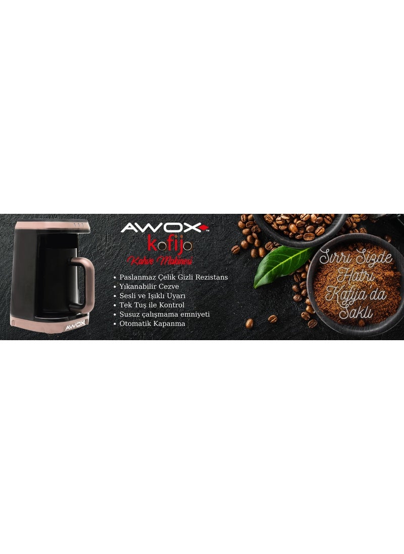 AWOX Kafija Turkish Coffee Machine Turquoise  - Image 2