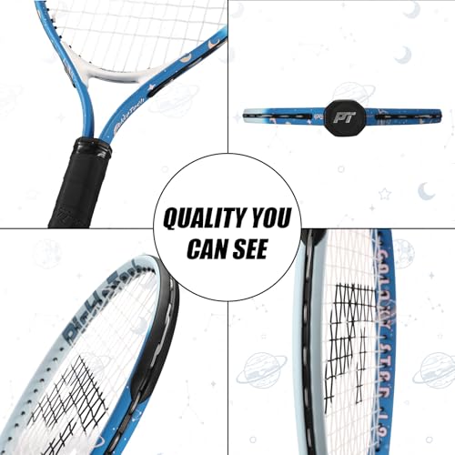 PICKLETECH Kids Tennis Racket for Junior Toddlers Starter Kit 17-25" Tennis Racquet for Girls and Boys with Carry Bag, Lightweight for Beginners - Image 5