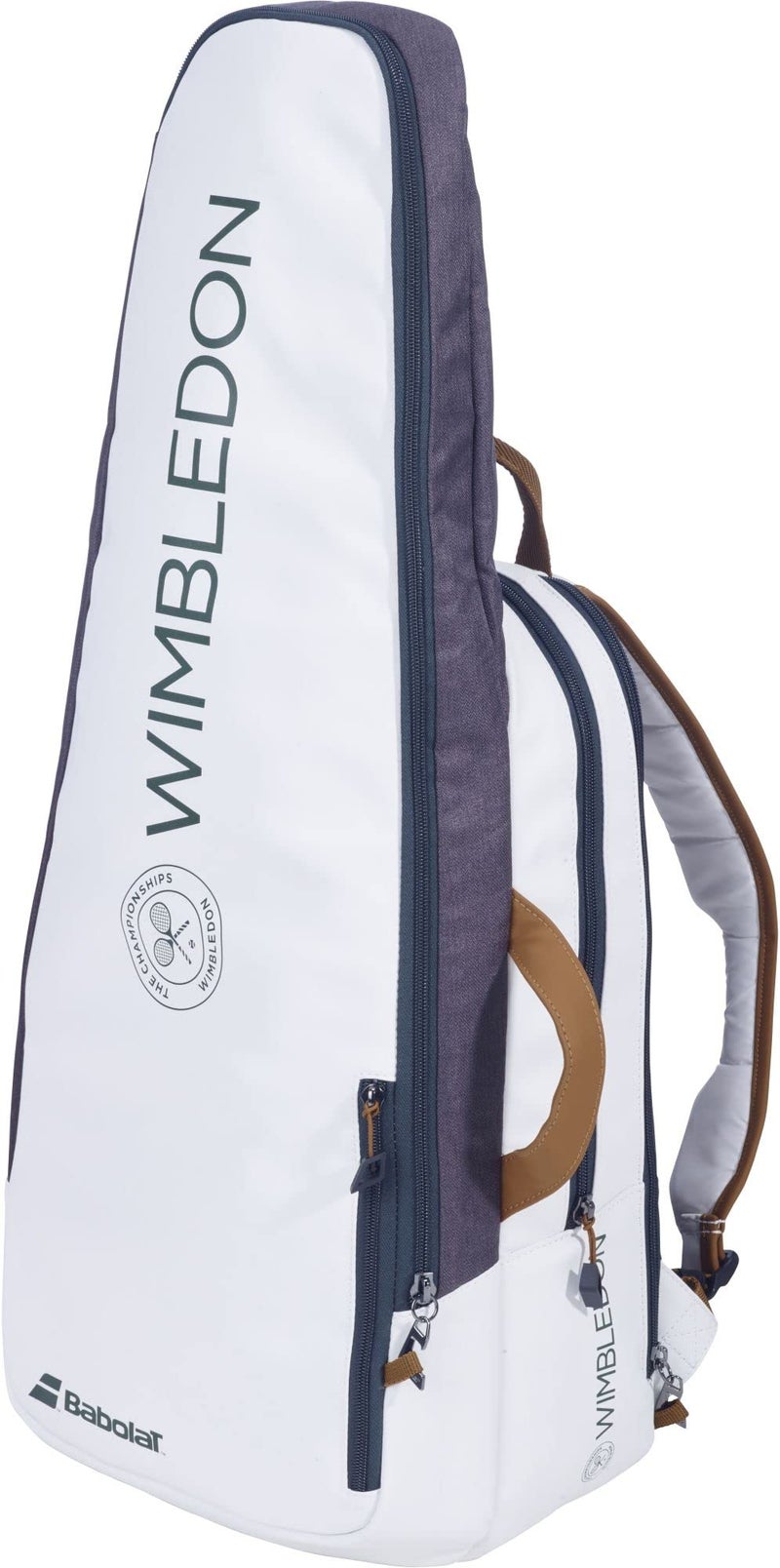 Babolat Pure Wimbledon Tennis Backpack (White/Grey) - Image 2