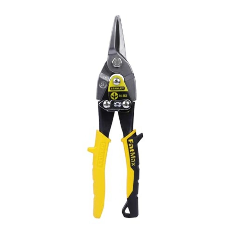 STA214563 Aviation Snip - Straight 2-14-563 Serrated cutting blades, double joint action, chrome molybdenum steel construction, one handed operation - Image 4