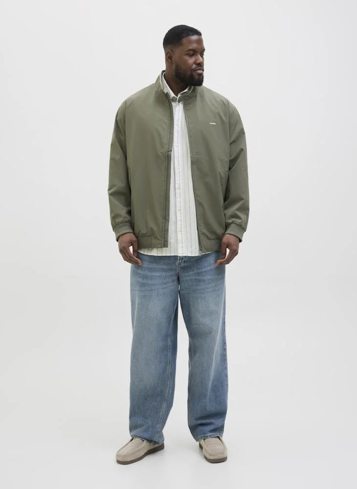 JACK & JONES Plus Size Canggu Stripe Shirt