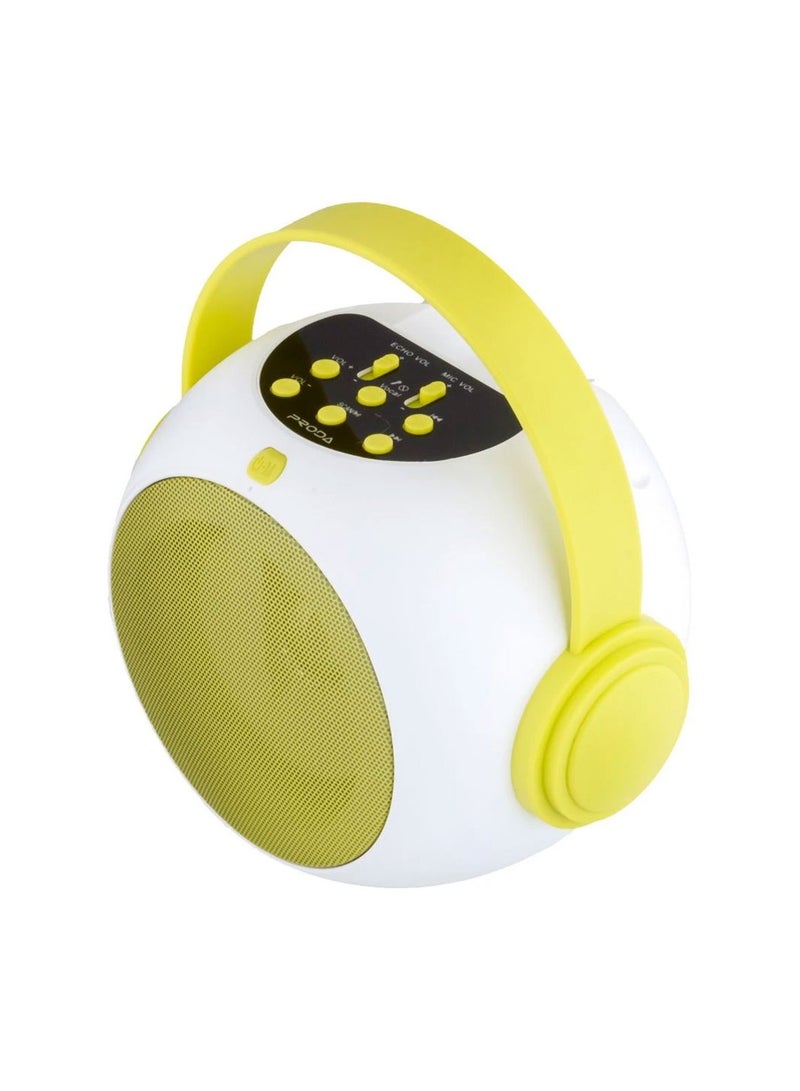 Kids’ Bluetooth Game Speaker with Voice Changer & Microphone – 5W Rechargeable Speaker with Echo Effect, USB Charging, Radio & Fun Sounds - Image 3