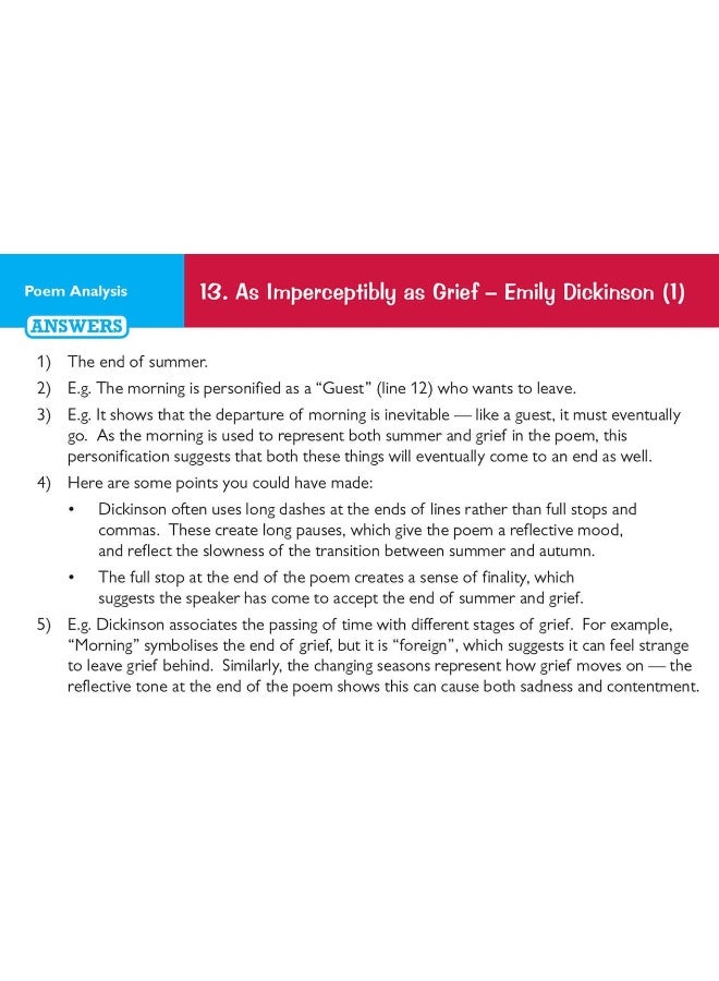 GCSE الإنجليزية: مختارات شعرية من WJEC Eduqas - بطاقات أسئلة المراجعة - Image 5