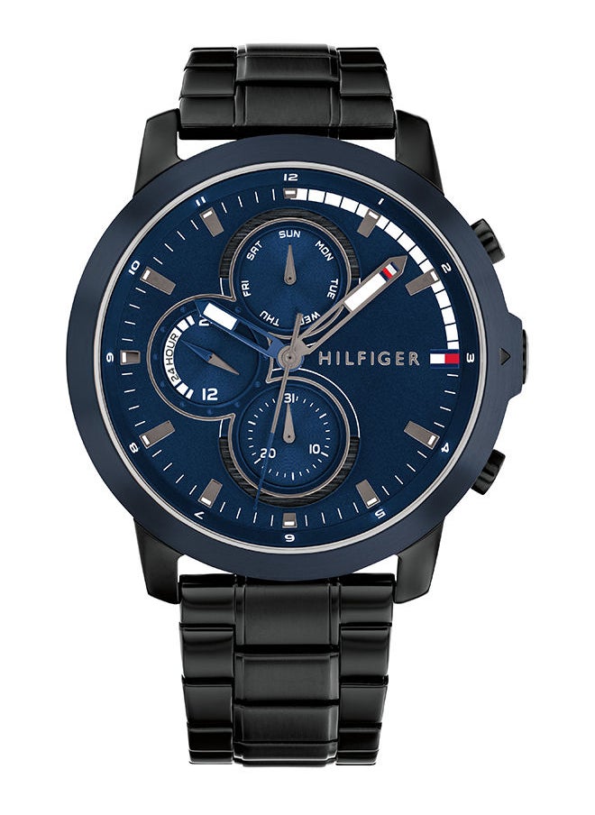 TOMMY HILFIGER Men Analog Round Shape Stainless Steel Wrist Watch 46 mm  - Image 1