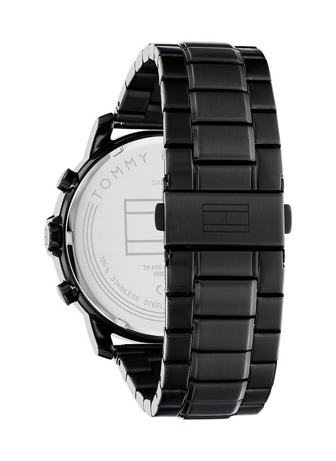 TOMMY HILFIGER Men Analog Round Shape Stainless Steel Wrist Watch 46 mm  - Image 3