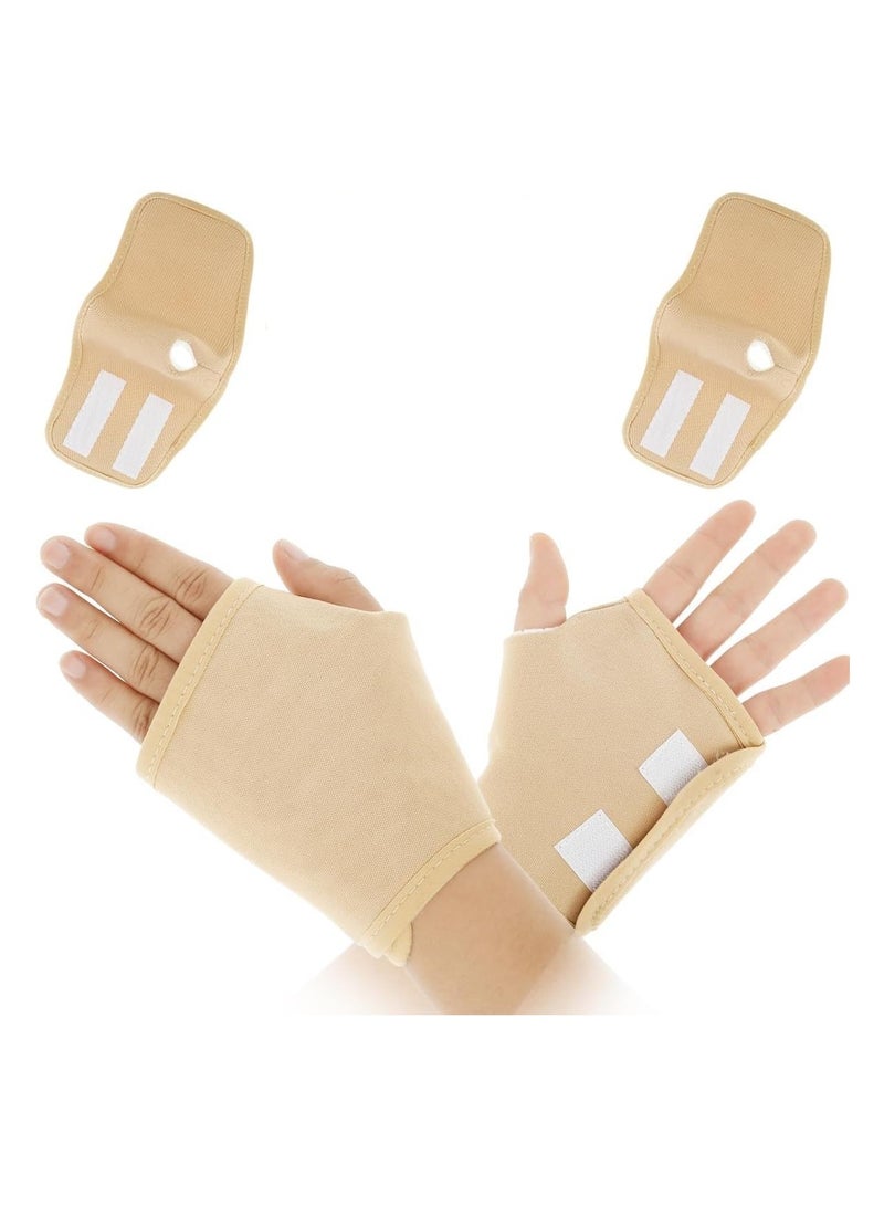 general 2 Pack Wrist Castor Oil Packing Kit, Castor Oil Liver Packing Kit, Castor Oil Packing Organic Cotton Flannel, Reusable Castor Oil Compression Packing Pads for Liver Detox, Inflammation - Image 1