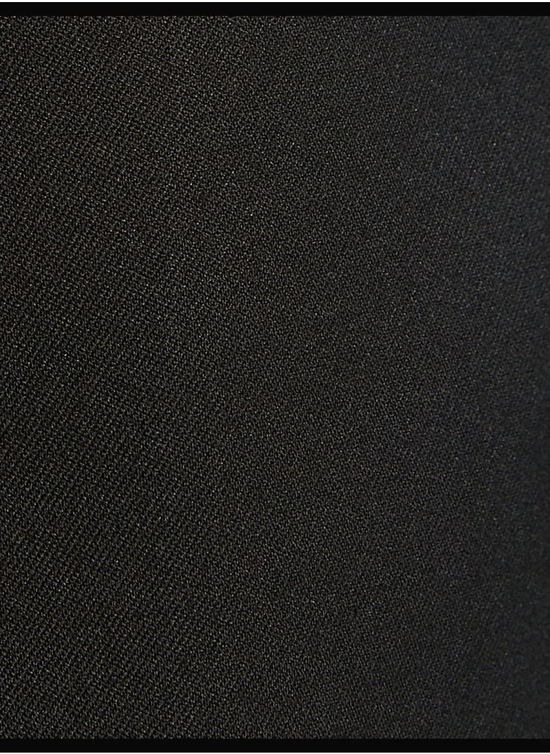 كوتون Pocket and Tie Detail Crop Jacket