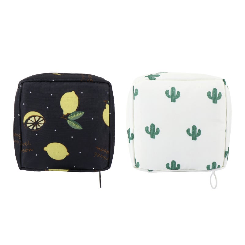 4 pcs Portable Change Bags Versatile Nursing Pad Pouches - Image 1