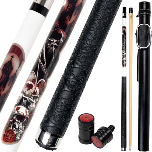 Collapsar CBP Pool Stick with 1X1 Hard Case13mm Tip with Low Deflection Technology Billiard Cue58 2Pieces 1921 oz Professional Pool Cue Set - Image 1