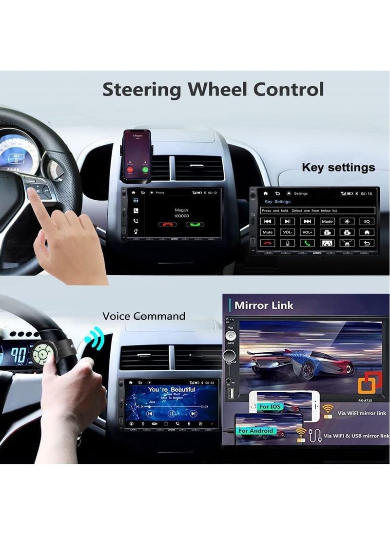 SHEZA STAR - Android Screen For Ford Mustang 2010 To 2014 4GB RAM 64GB Memory Support Apple Carplay Android Auto Full HD Touch Screen 10 Inch built In Bluetooth USB Radio WiFi Play Store Backup Camera included - Image 1