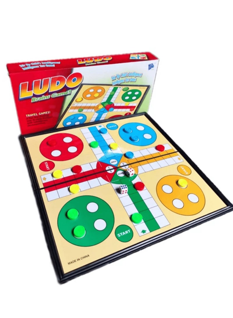 Magnetic Ludo Traditional Board Brain Game For Kids & Adults - Image 1