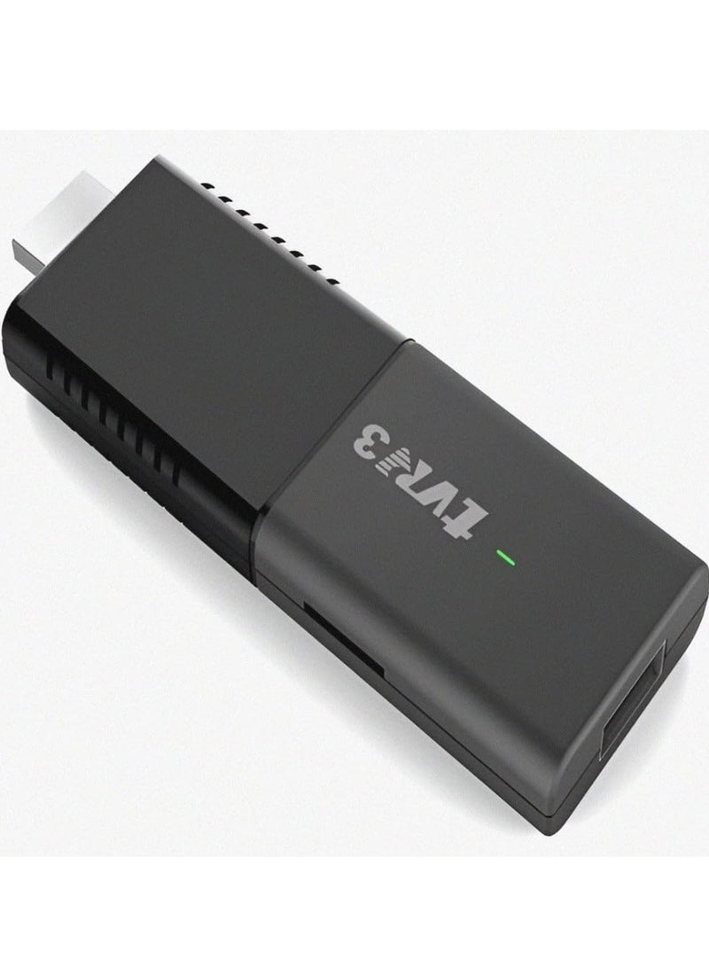 "TV Stick TVR3 Remote Control - 2GB RAM + 16GB ROM 1080P HDR Streaming Media Player with Google Assistant"  - Image 1