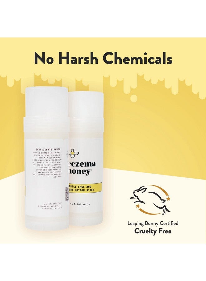 ECZEMA HONEY Gentle Face & Body Lotion Stick - Moisturizing Colloidal Oatmeal Hand Cream for Extremely Dry Skin - Eczema Lotion Helps Psoriasis, Dermatitis & More (2.2 Oz) - Image 5