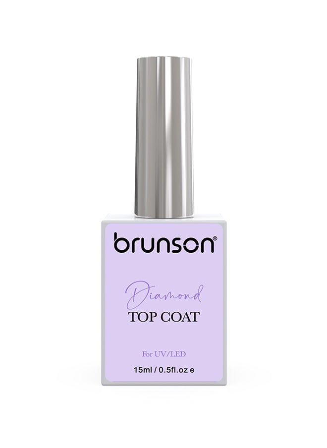 brunson - Diamond Top Coat UV/LED 15ml BDNTC - Image 1