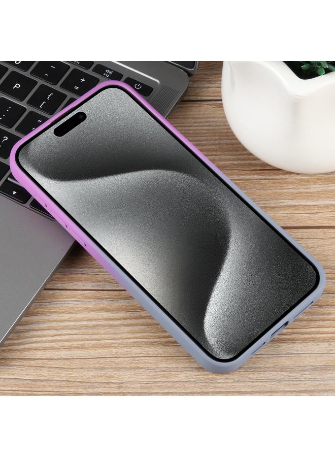 S-TOP Case For iPhone 15 Pro Gradient Color Honeycomb Aromatherapy MagSafe Phone Case - Image 3