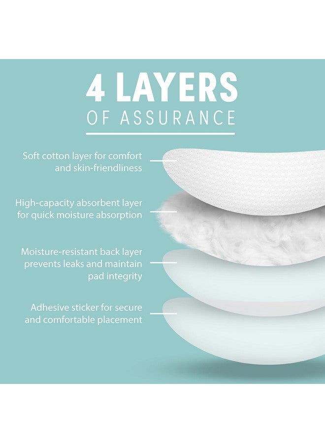 Zomee Disposable Breast Pads For Breastfeeding Ultraabsorbent/Leakproof/Discreet/Secure Highly Portable Individually Wrapped Soft & Bpafree (Pack Of 200) - Image 4