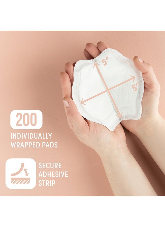 Disposable Breast Pads For Breastfeeding Ultraabsorbent/Leakproof/Discreet/Secure Highly Portable Individually Wrapped Soft & Bpafree (Pack Of 200) - pzsku/Z2728C691A076819C8912Z/45/_/1707979615/36070ba6-5cad-4162-bf5c-c9d7daba646c