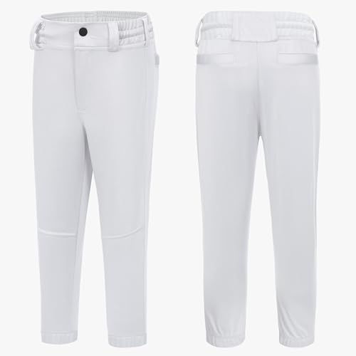 MIVEI 2T/3T/4T/5T Toddler Knicker Baseball Pants Youth Boys Girls Softball Pants Kids Tee Ball Pants with Belt Loop UPF50+ - Image 2