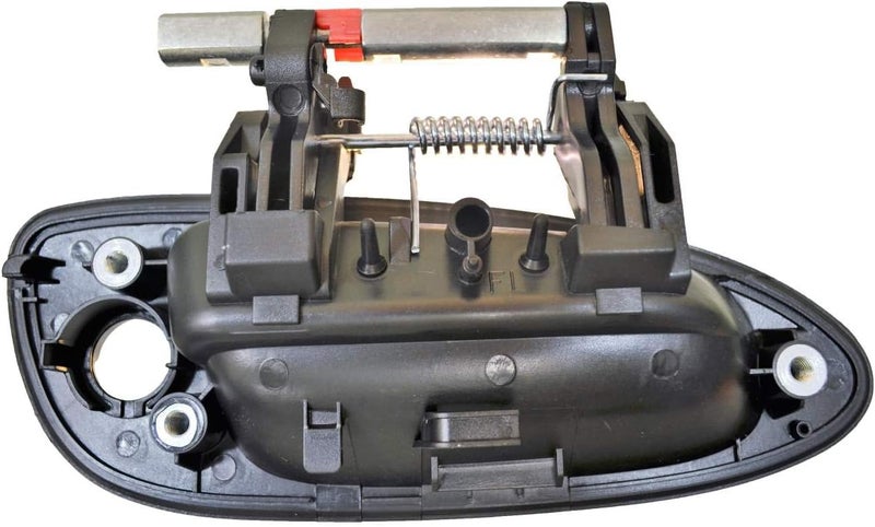 PT Auto Warehouse PT أوتو ويرهوس NI-3118P-QPK - مجموعة من 4 مقابض أبواب خارجية، مطلية بالأسود - Image 2