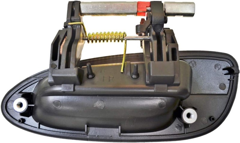 PT Auto Warehouse PT أوتو ويرهوس NI-3118P-QPK - مجموعة من 4 مقابض أبواب خارجية، مطلية بالأسود - Image 3