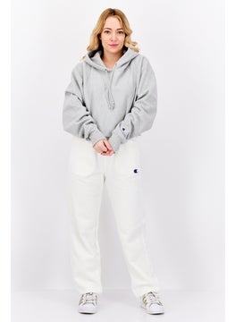 Champion Women Sportswear Fit Long Sleeve Outdoor Sweatshirt, Grey  - Image 4