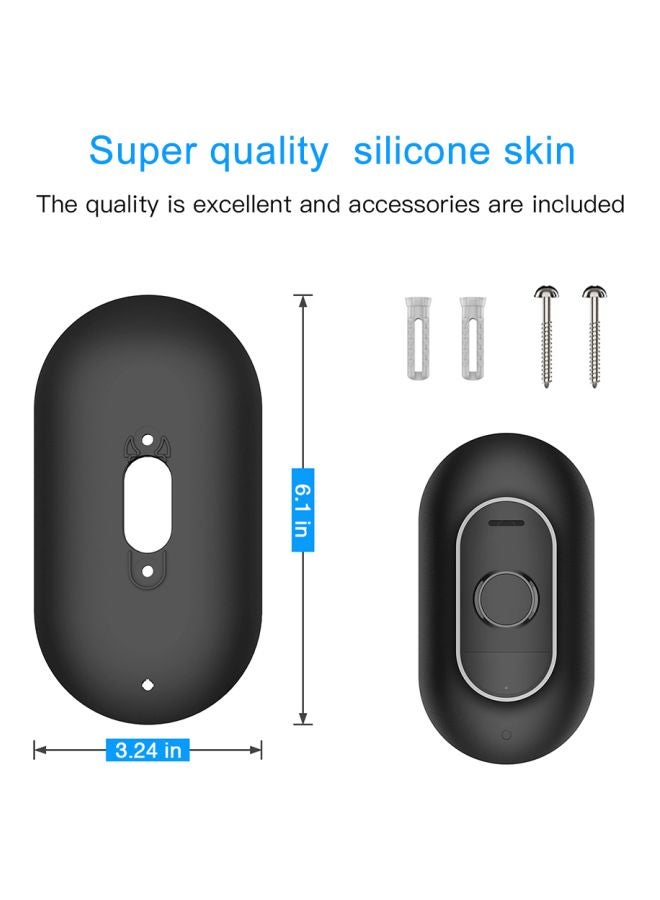 Wall Plate For Arlo Audio Doorbell Black/White 8.2x15.5centimeter - Image 4