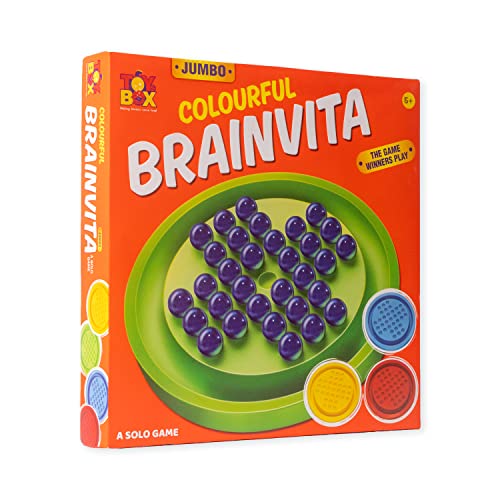 Toyztrend Toysbox Jumbo Brainvita Game, Multicolour - Image 1