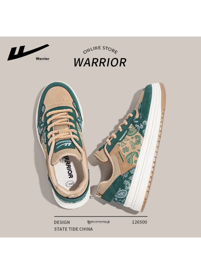 Pull Back Huili Men's Shoes Spring And Summer Versatile Sneakers, Comfortable Breathable Fashionable Sports Casual Shoes For Men, Khaki/green, Size 45 - Image 3