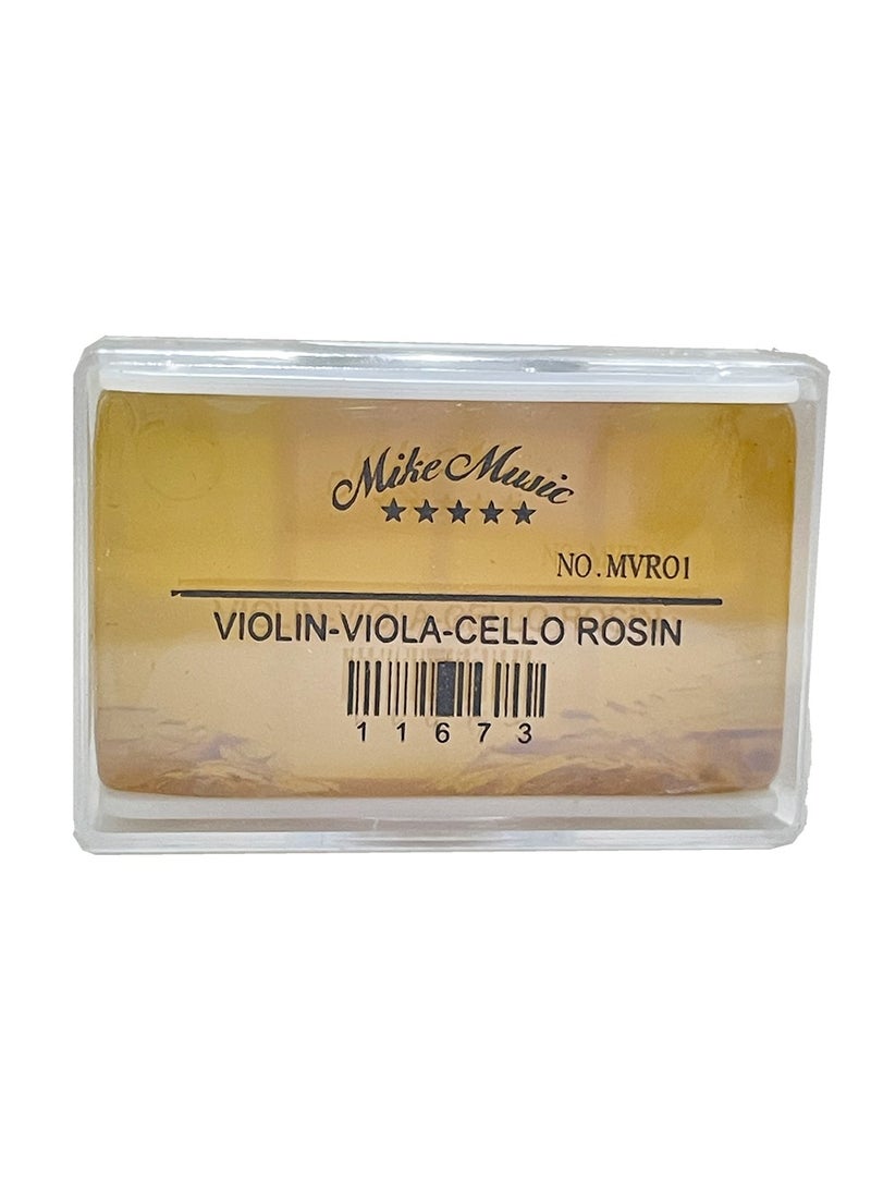 Mike Music Rosin Violin Rosin Cello Rosin Viola Rosin Natural Rosin for Violin Bow, Light Low Dust for Bows String Music Instrument Accessory  - Image 1