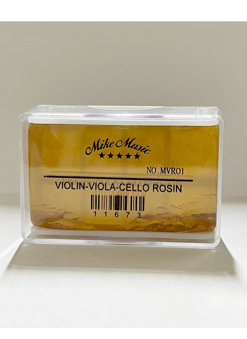 Mike Music Rosin Violin Rosin Cello Rosin Viola Rosin Natural Rosin for Violin Bow, Light Low Dust for Bows String Music Instrument Accessory  - Image 4