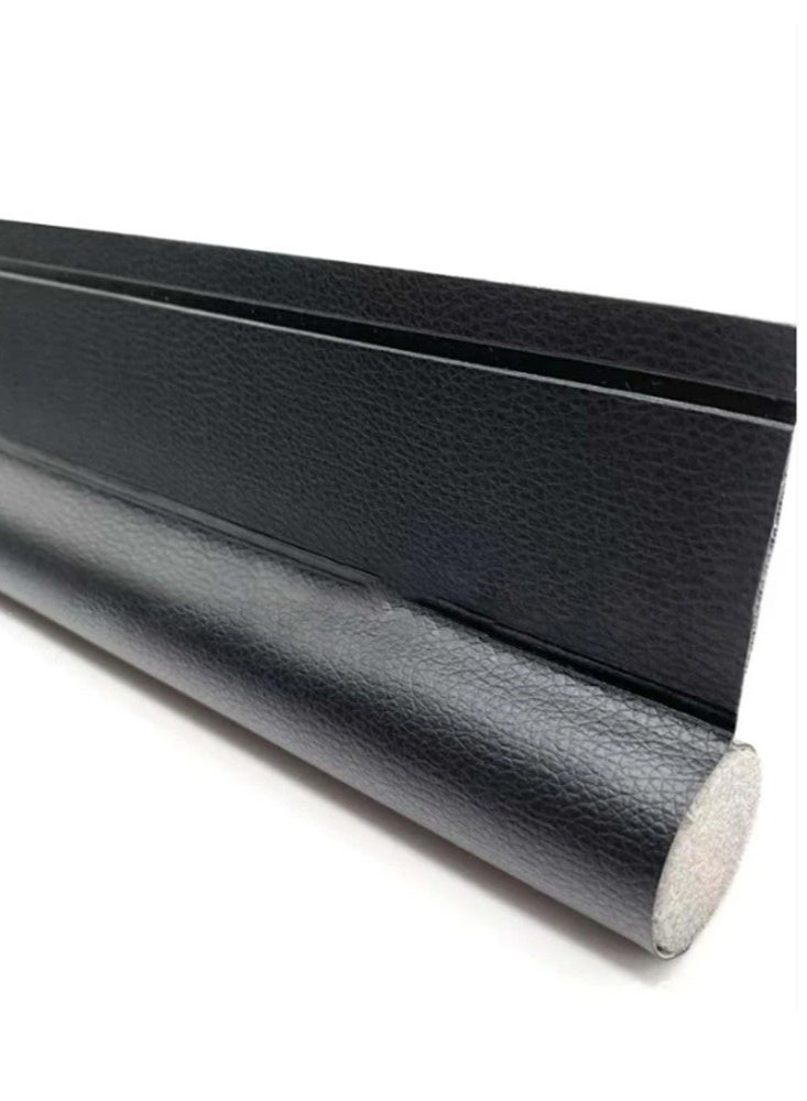 Door Bottom Stopper Stop Insects 8 x 96 x 3 cm Black 1 piece - Image 3