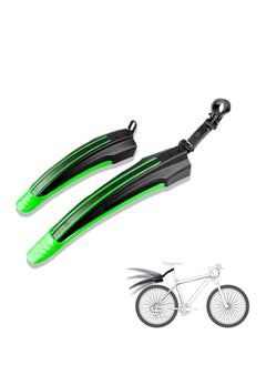 Bike Fender Set, Universal Retractable Road Mountain Bicycle Mudguard Front and Rear Tires Mud Guard for 20"-26"