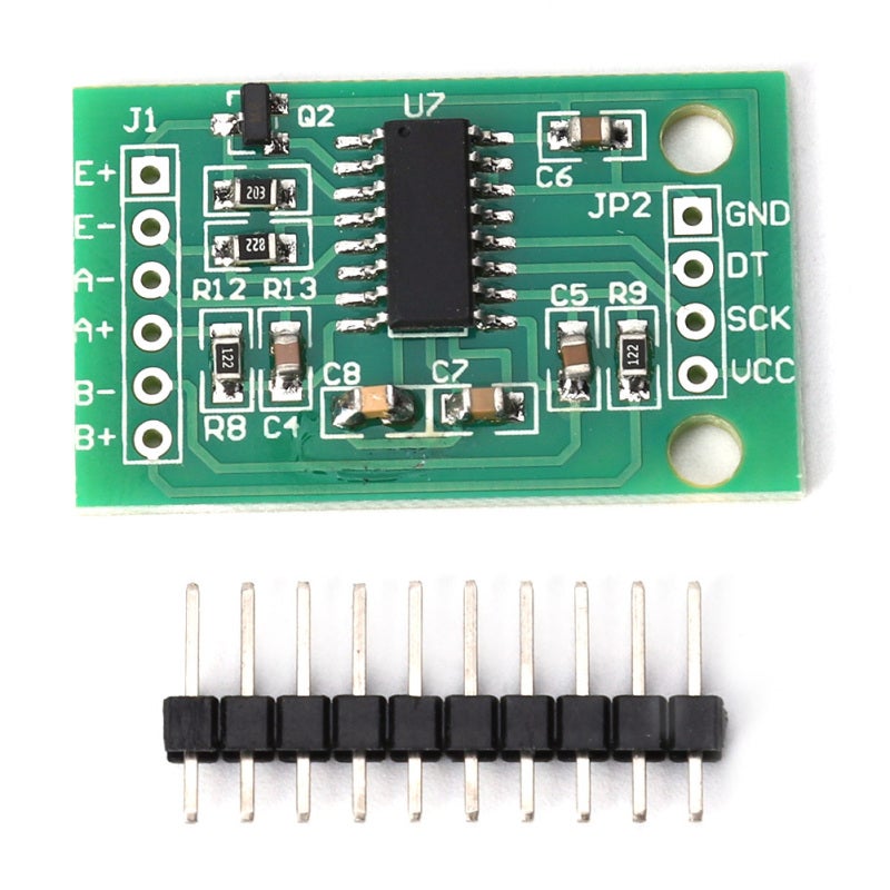 HX711 Weight Sensor Dual-Channel 24-Bit Precision Pressure Module - High-Accuracy Sampling Front-End with 128 Gain Programmable Amplifier for Electronic Scales - Image 1